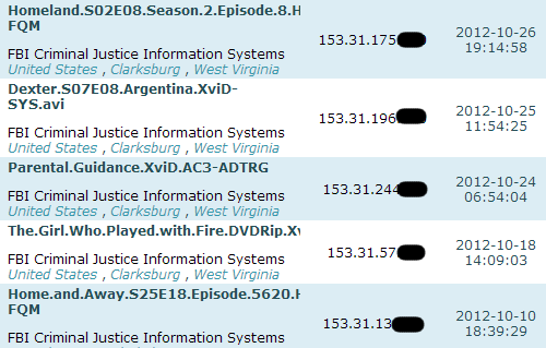 Someone in the FBI is a fan of Home and Away