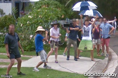 The Home and Away Cast on Streetview