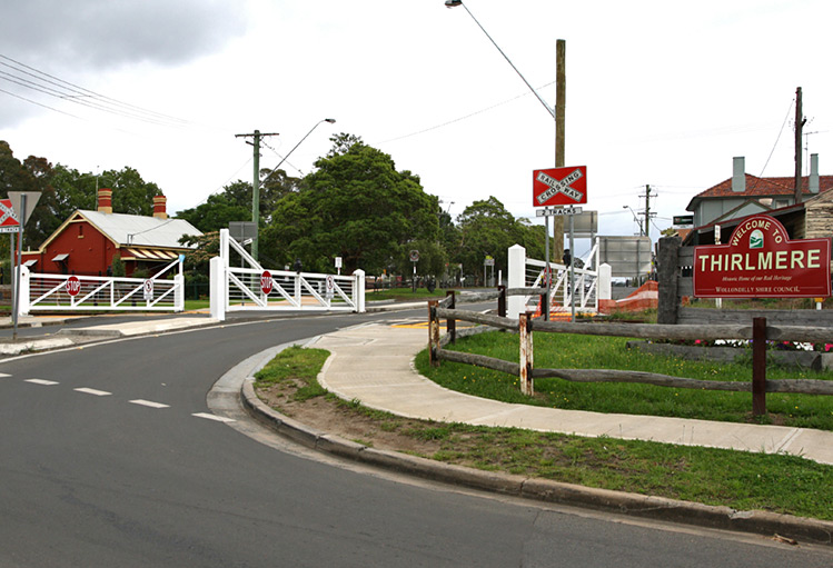 Thirlmere Level Crossing Trainworks