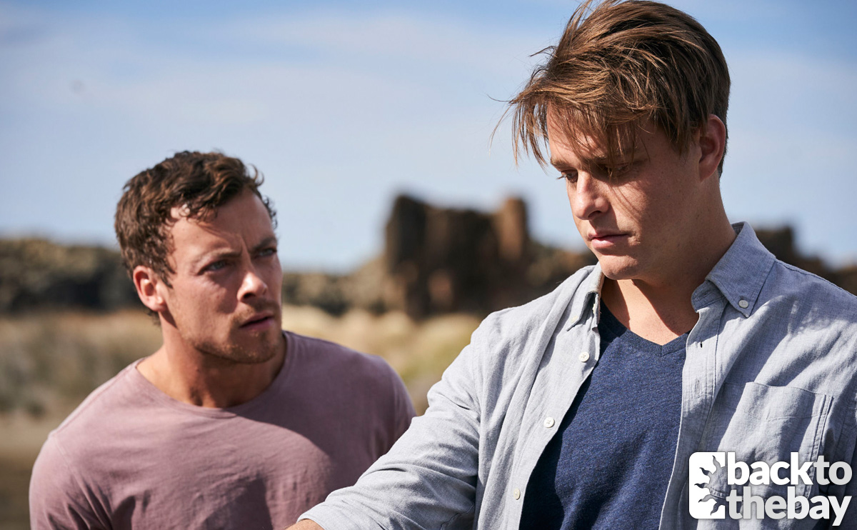 Dean features alongside Heath Braxton in the latest Home and Away spoilers