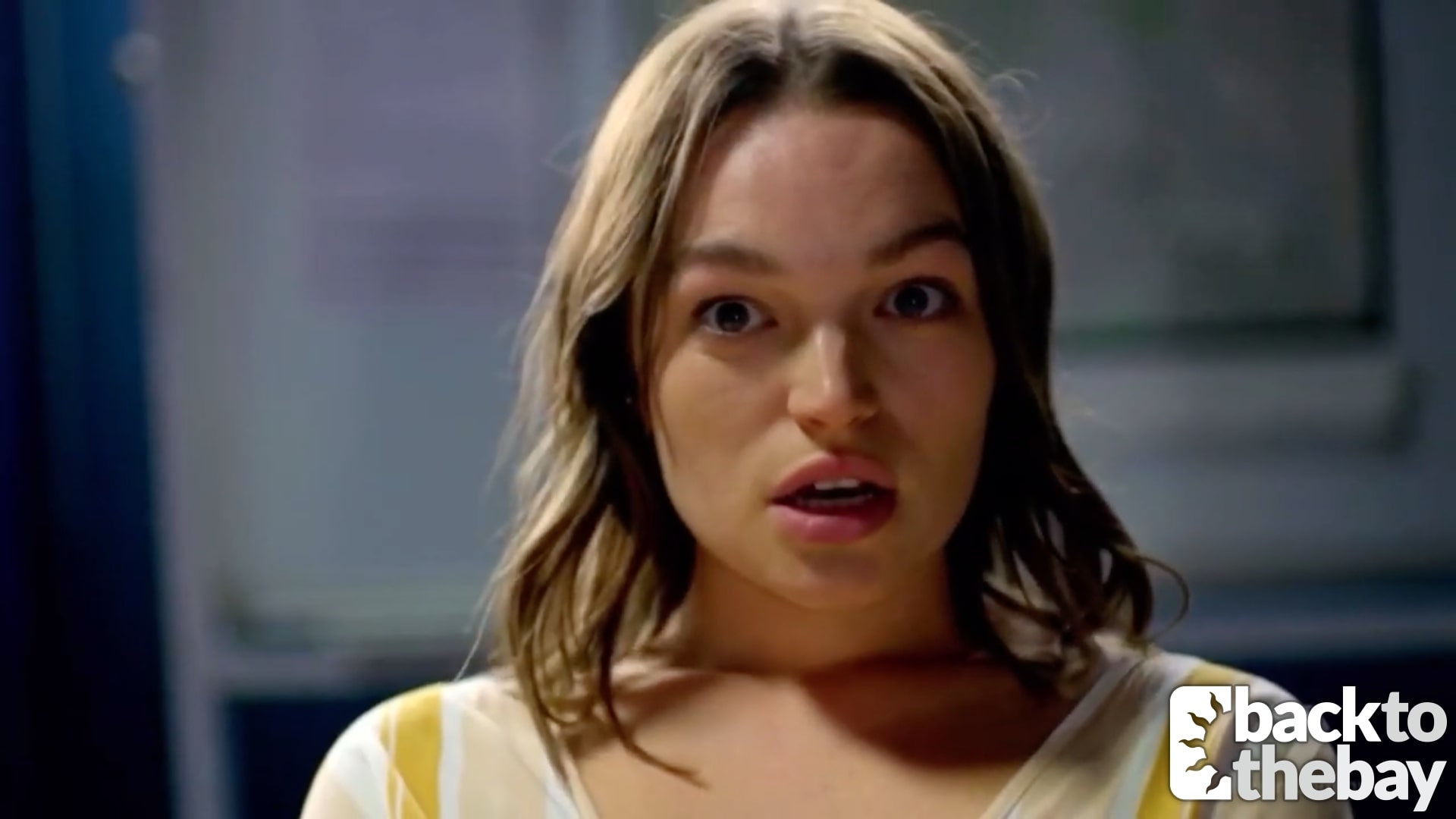 Bella talks to the camera in a brand new Home and Away trailer