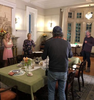 Home and Away cast take us backstage at dramatic Heather shoot