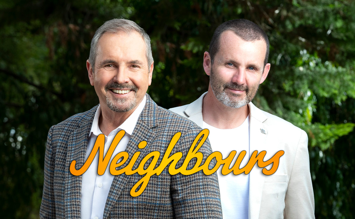 Neighbours’ Alan Fletcher and Ryan Moloney discuss Ramsay Street return