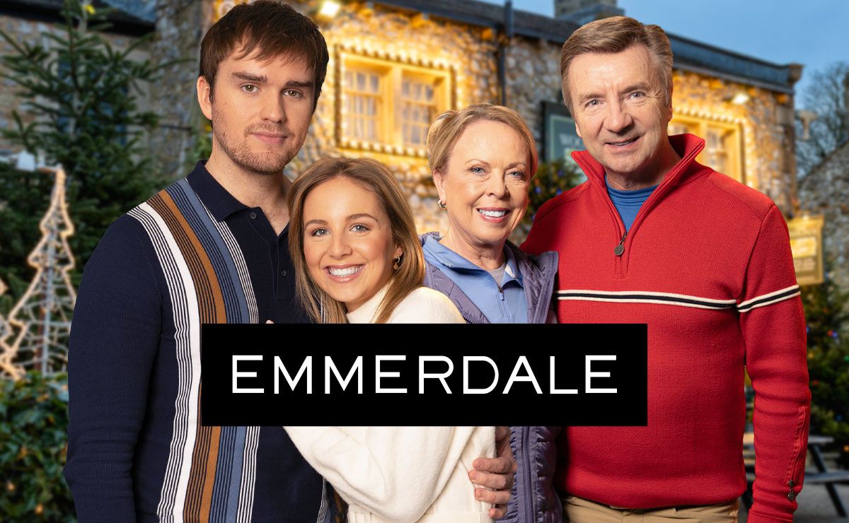 Christmas on Emmerdale – Torvill and Dean help Belle propose to Tom