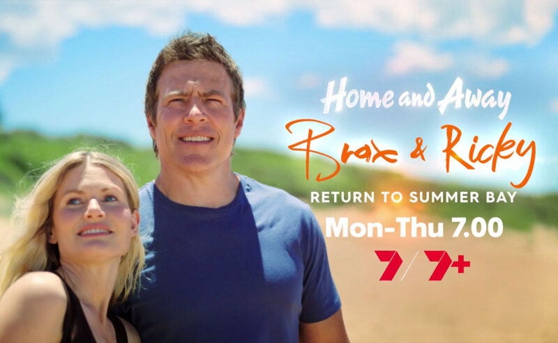 Home and Away's Brax and Ricky return to Summer Bay after 10 years away!